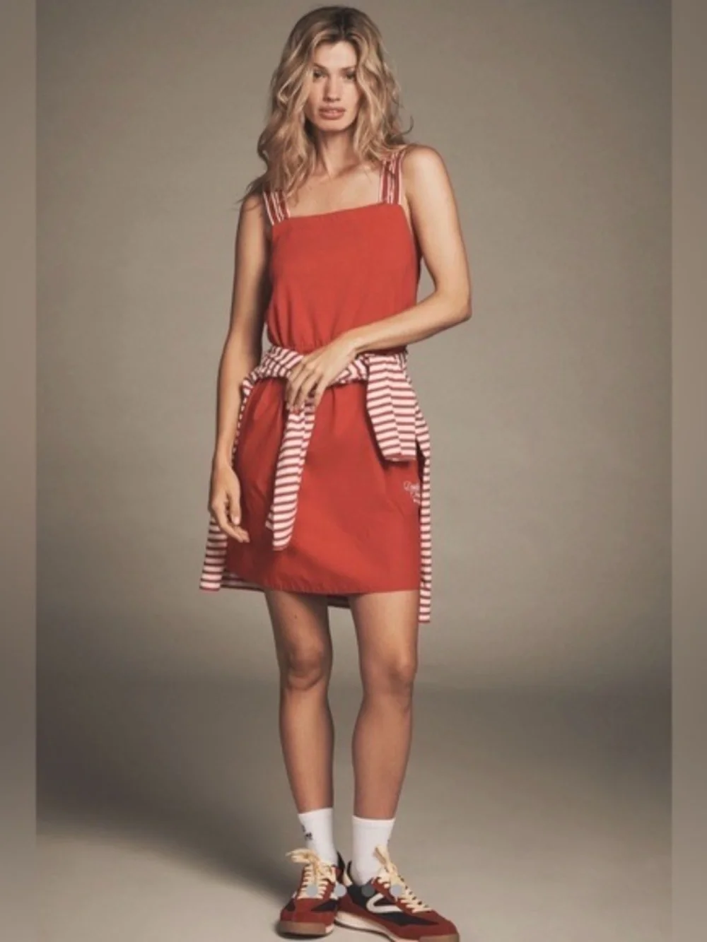 Daily Practice x Anthropologie Passing Shot Sleeveless Mini Dress Sz XS NWT - Picture 9 of 14